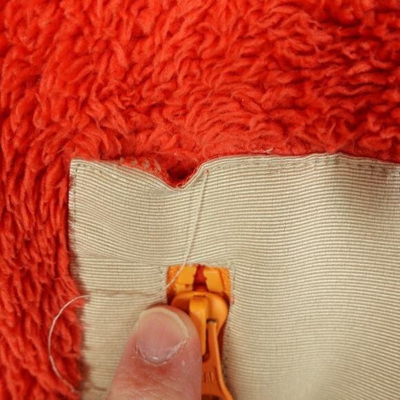 J Crew Jacket Womens SZ M Superplush Sherpa Full Zip Fleece Oversized Baggy Cozy - Picture 8 of 11